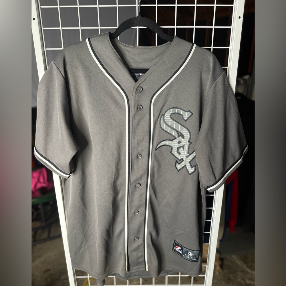 Y2K Majestic White Sox Authentic Apparel Jersey
